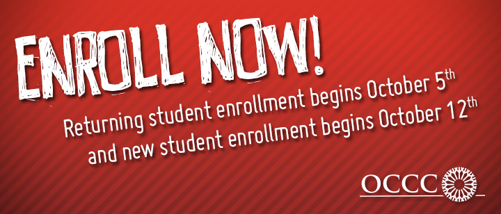 Enroll Now Web Banner - October through October 12th