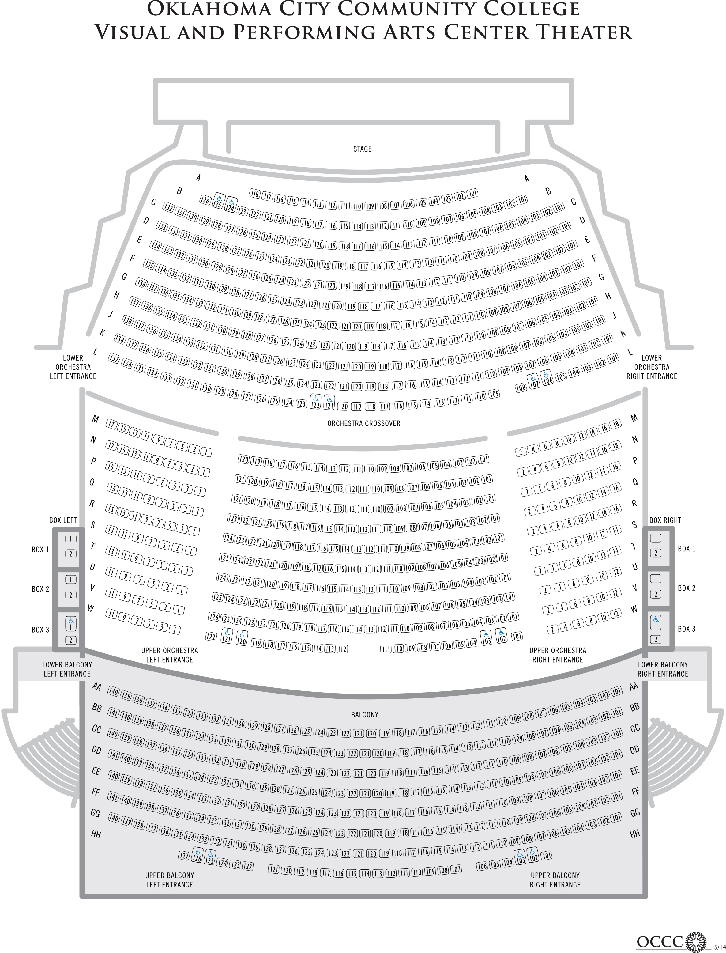 Tower Theater Oklahoma City Seating Chart