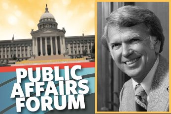 Former governor George Nigh will speak at OCCC April 16.