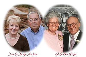 establishment of the Jim & Judy Archer and Ed & Eva Pope Nursing Scholarship