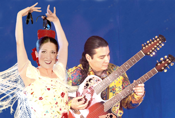 Guitarists Edgar Cruz & Shannon Calderon-Primeau