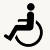 Wheelchair logo