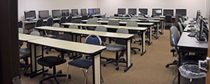 empty classroom