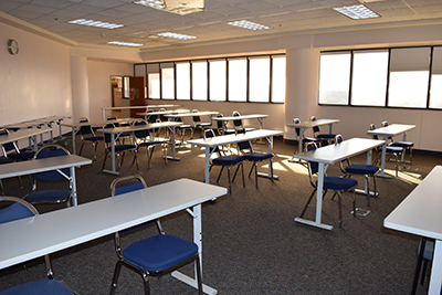 empty classroom