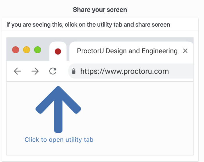 ProductU Sharing error screen