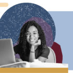Student at laptop